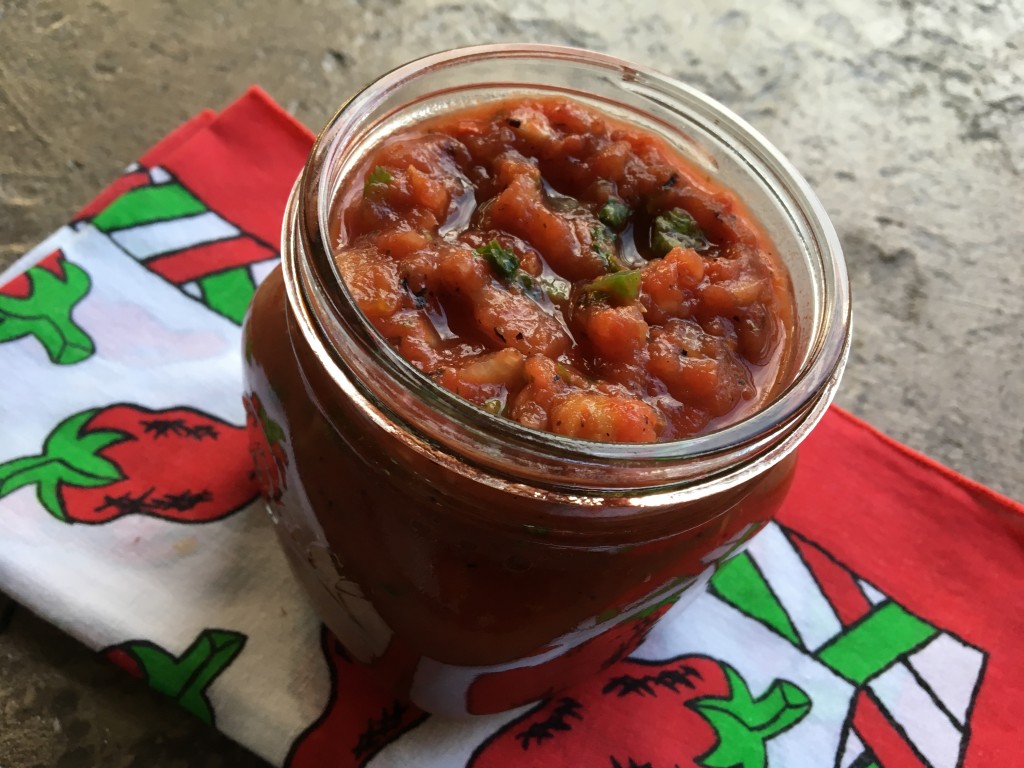 Tami’s Easy Red Salsa Nutmeg Notebook